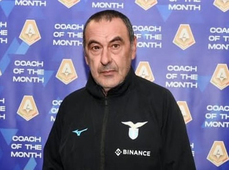 Maurizio Sarri - foto profilo Instagram della Lazio - Cronacalive.it