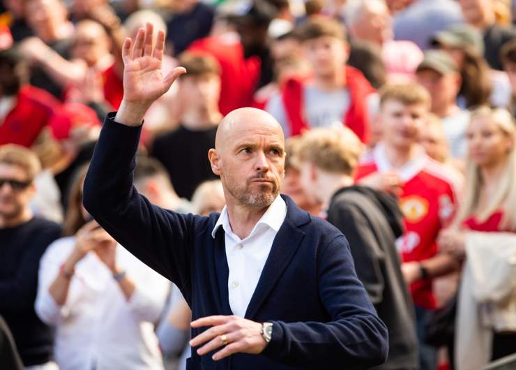 Erik Ten Hag, allenatore del Manchester United - Foto ANSA - Cronacalive.it