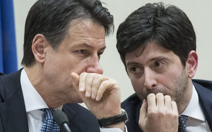 Giuseppe Conte e Roberto Speranza - cronacalive.it 