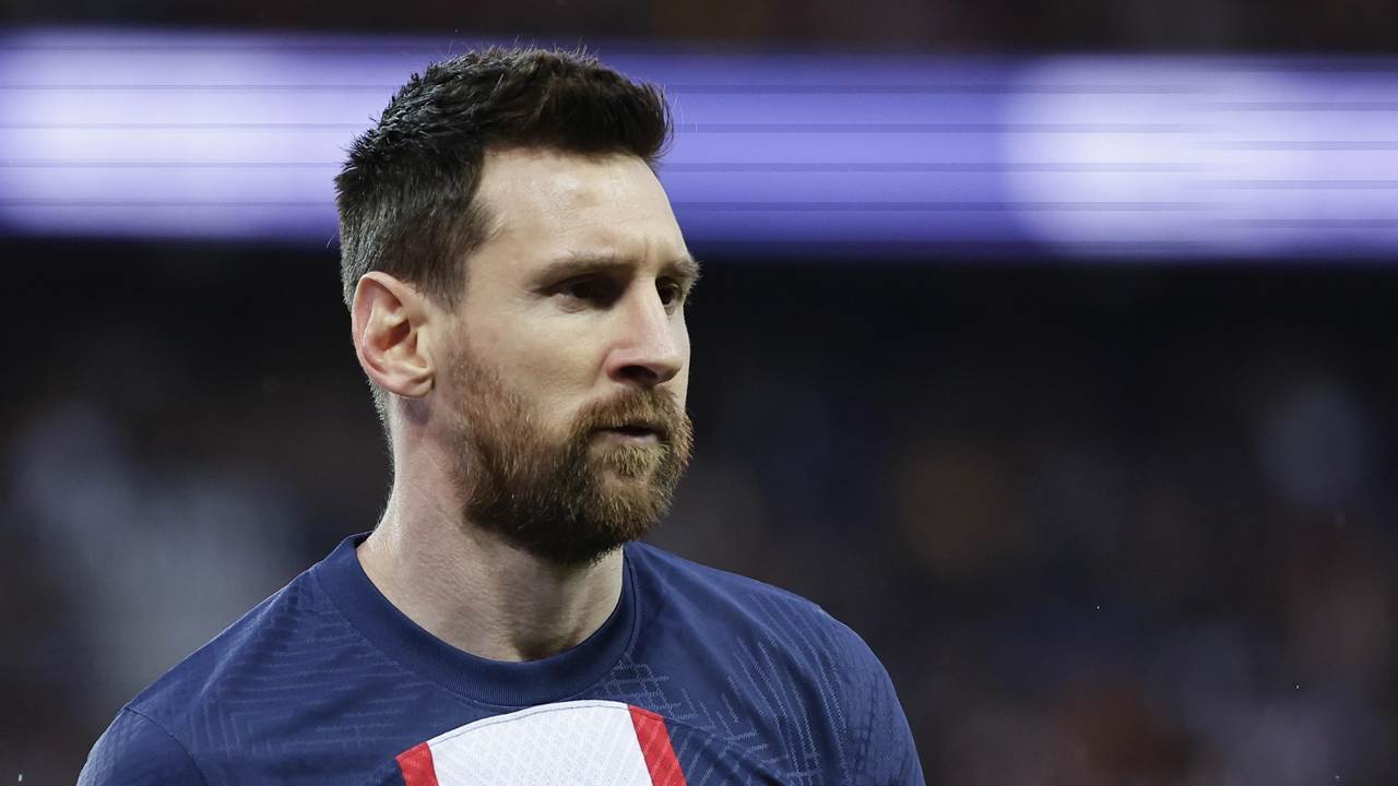 Lionel Messi nell'ultima partita di Ligue 1 contro l'Ajaccio - Foto ANSA - Cronacalive.it