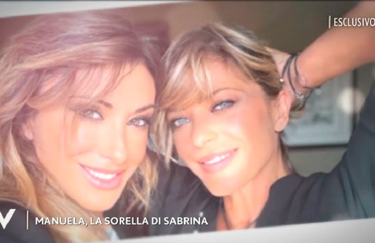 Sabrina Salerno con la sorella Emanuela