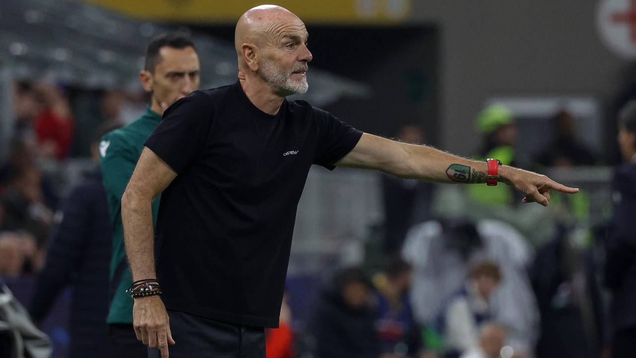 Stefano Pioli, allenatore del Milan - Foto ANSA - Cronacalive.it.jpg