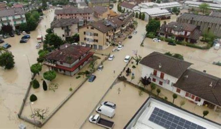 alluvione in Emilia Romagna - cronacalive.it
