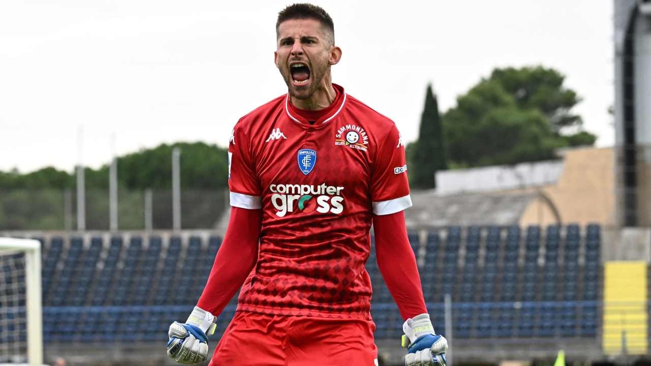 Guglielmo Vicario, portiere dell'Empoli - Foto ANSA - Cronacalive.it