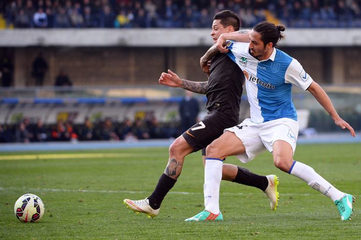 Ezequiel Schelotto in Serie A - Foto ANSA - Cronacalive.it