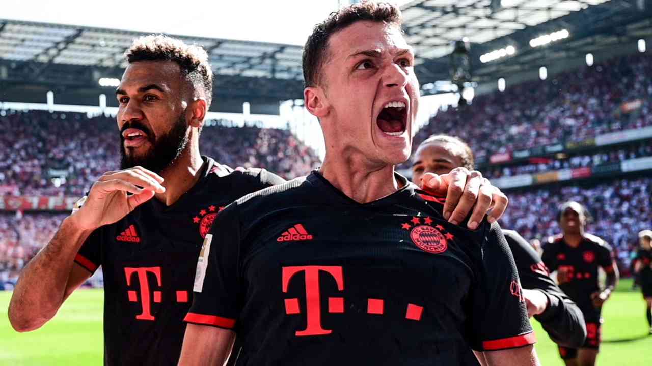 Il Bayern Monaco festeggia la vittoria della Bundesliga - Foto ANSA - Cronacalive.it