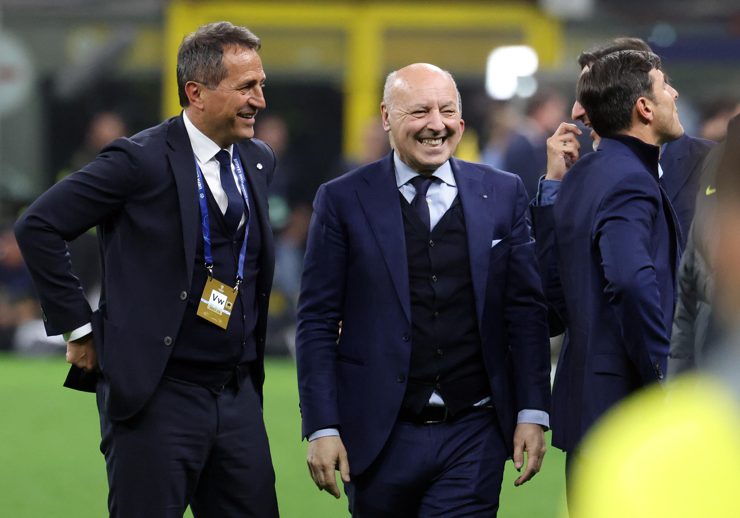 Il direttore sportivo dell'Inter Beppe Marotta - Foto ANSA - Cronacalive.it