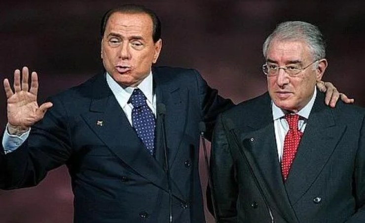 Silvio Berlusconi e Marcello Dell'Utri - solospettacolo.it