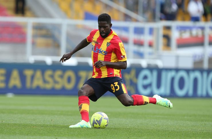 Umtiti con la maglia del Lecce - Foto ANSA - Cronacalive.it