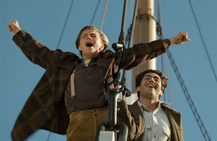 Leonardo Di Caprio in Titanic (Fonte web)