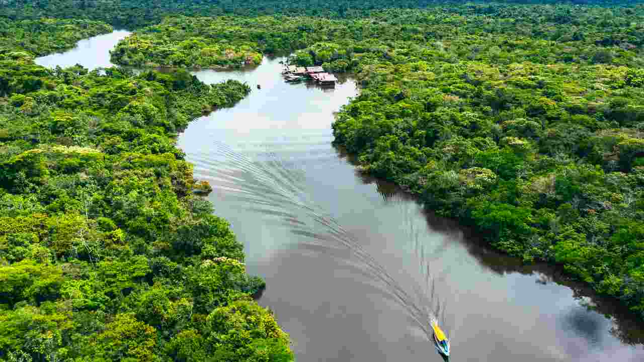 Rio delle Amazzoni, allarme siccità (Fonte Depositphotos)