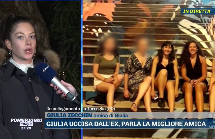 Giulia Zecchin, amica di Giulia Cecchettin (Fonte X) 