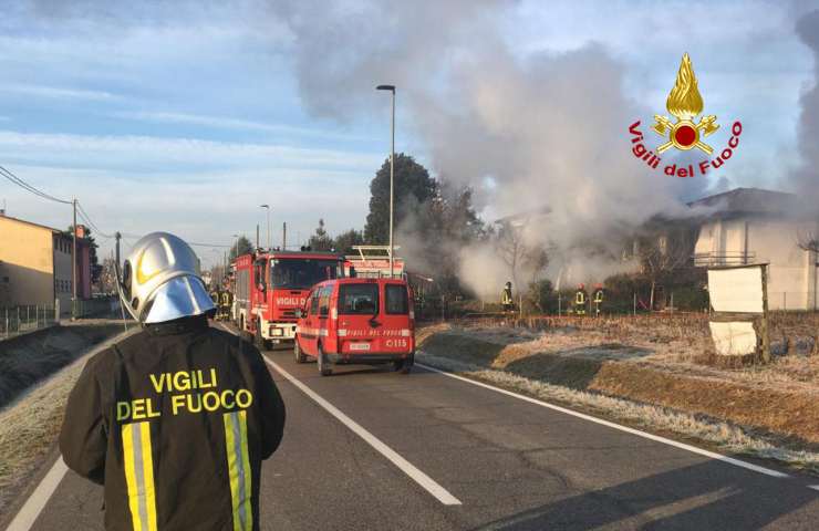 Coniugi morti in incendio, fermato un uomo (Fonte Ansa)