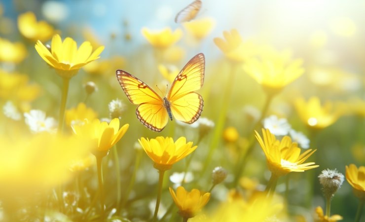 La farfalla gialla