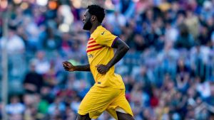 Frank Kessie con la maglia del Barcellona - foto Facebook - Cronacalive