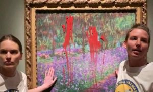 attiviste a Stoccolma sul quadro di Monet - cronacalive.it