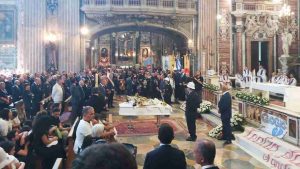 Napoli, funerali di Giovanbattista Cutolo (Fonte Web) - CronacaLive.it